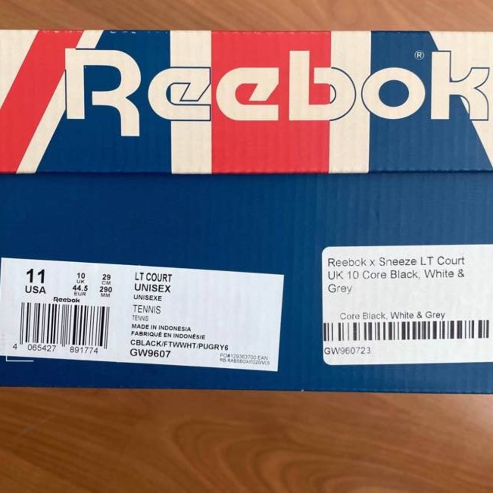 Reebok Court Lt x Sneeze - Picture 2 of 3